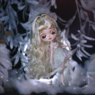 ICY DBS小布娃娃关节体30厘米改妆改娃女孩公主洋娃娃新年礼物