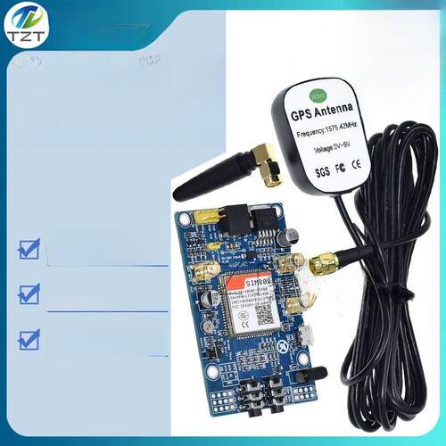 SIM808模块 代替908 GSM GPRS GPS定位 短信 数据送STM32.51程序