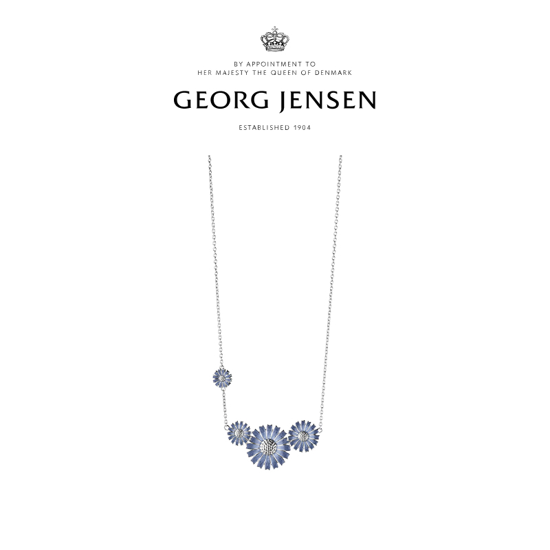 Georg Jensen乔治杰生DAISY 小雏菊系列 项链礼物