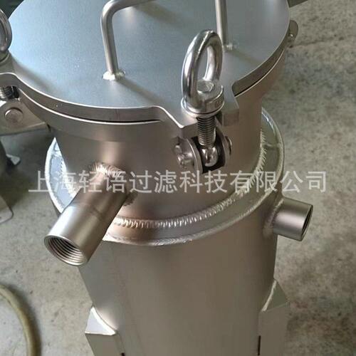 甄选TDL-1P-0.25M2-DN25保温夹套袋式过滤器不锈钢保温夹套袋式过