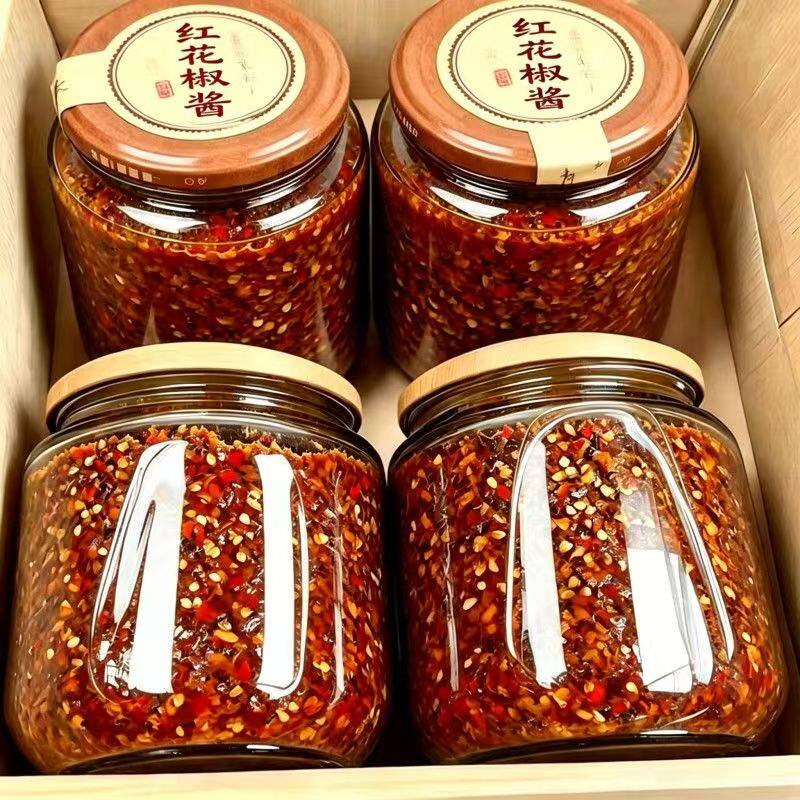 【特惠装】精品石磨红花椒酱麻香农家自制红花椒酱瓶装下饭拌面酱图片