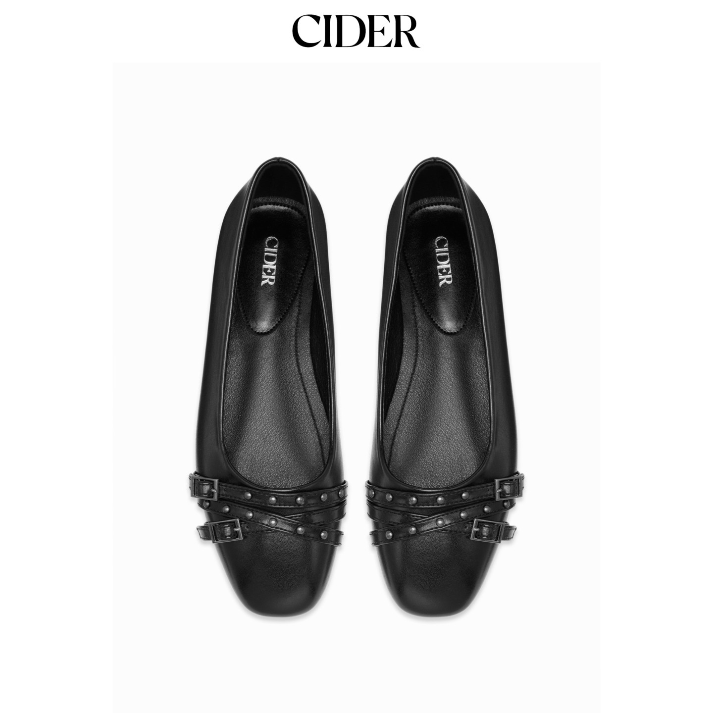 CIDER2026秋季新品双扣平底鞋115598202图片