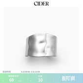 CIDER2025秋冬新品 几何不规则阔手镯114115734 女装