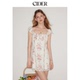 美式 CIDER正品 背心裙夏吊带连衣裙碎花裙114348921 明星同款