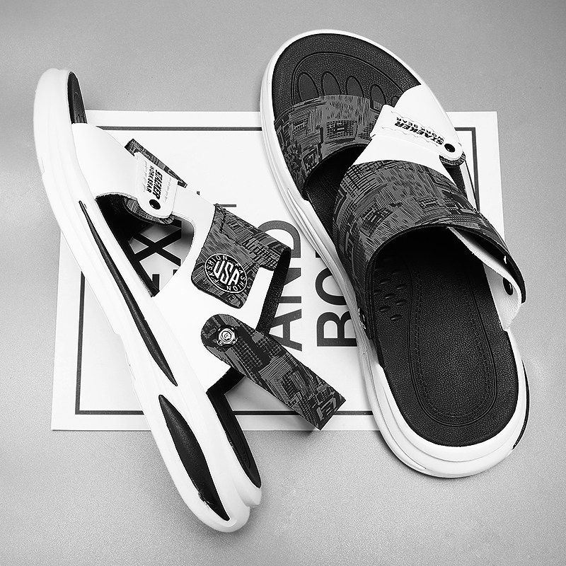 合成鞋业凉鞋男2026新款夏季开车防滑防臭二合一运动外穿司机专用