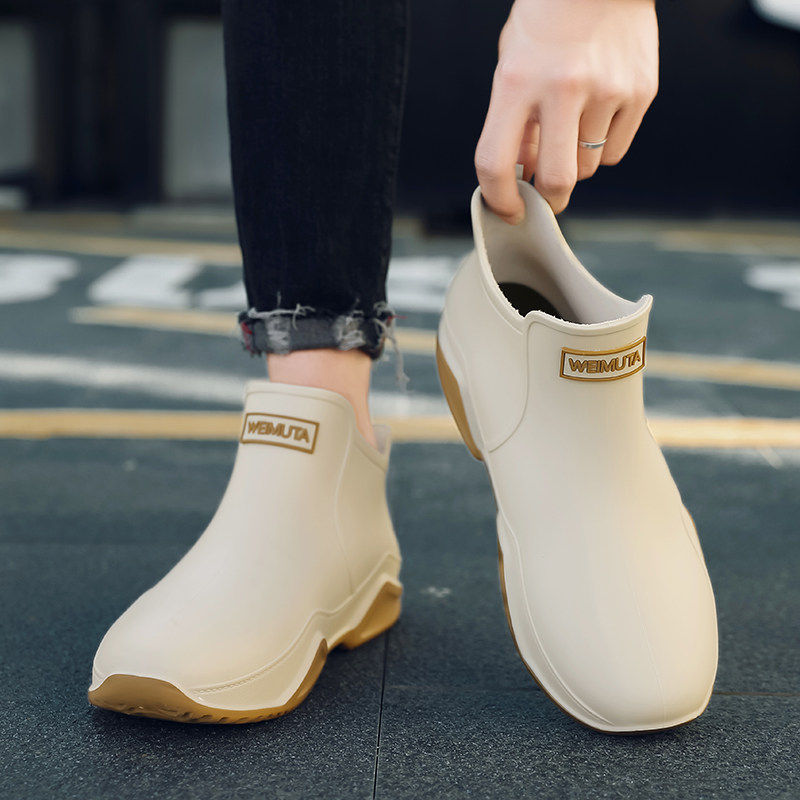 合成鞋业雨鞋男款夏季2025新款夏季防滑耐磨夏天雨水鞋涉水钓鱼专