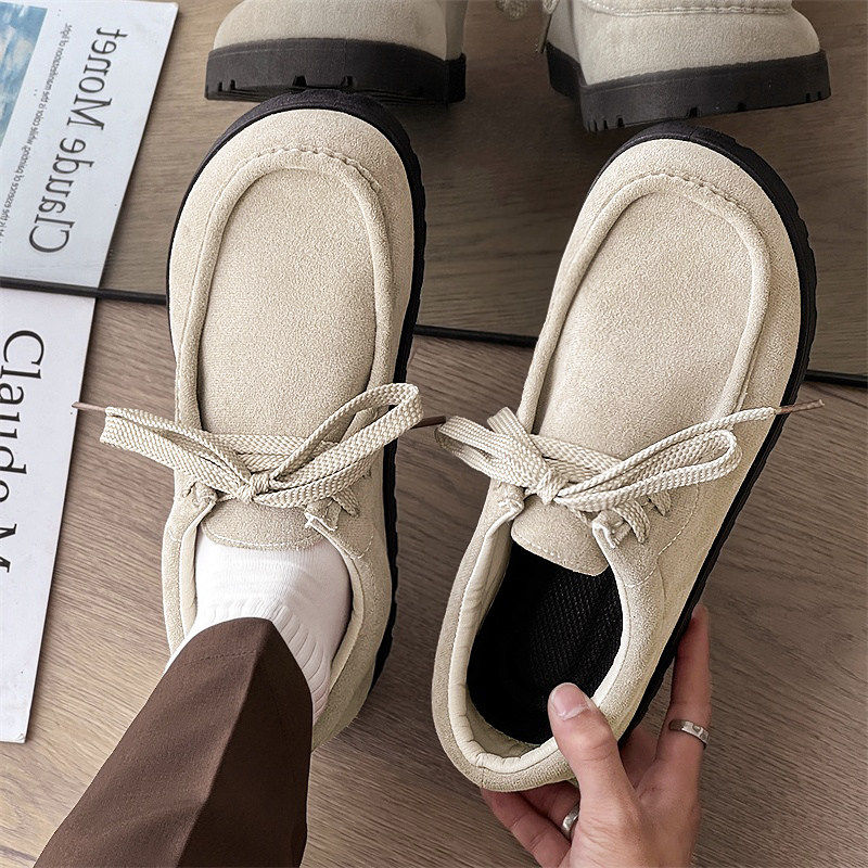 合成鞋业勃肯鞋男鞋冬季全包青少年休闲增高厚底开车大头复古老钱