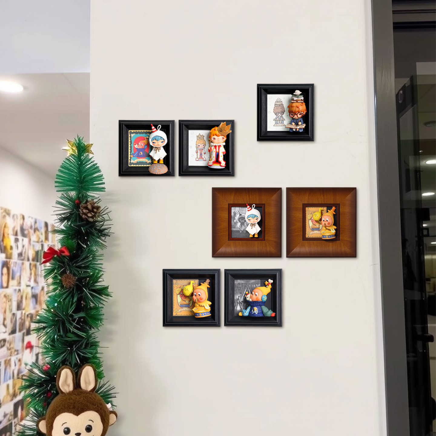 【送粘胶】盲盒收纳画框冰箱贴