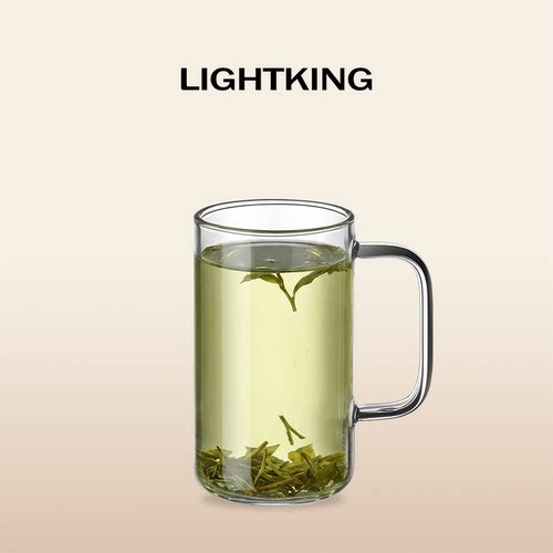 耐高温玻璃杯家用高颜值水杯