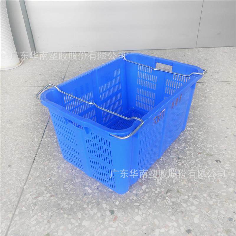 加厚生鲜塑料周转筐菜箩蔬果菜周转箩带铁耳蔬菜筐果筐,包装,塑料周转箱,淘宝优惠券,粉丝福利购,淘宝优惠卷