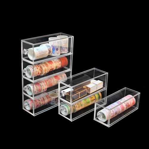 亚克力透明胶带收纳盒