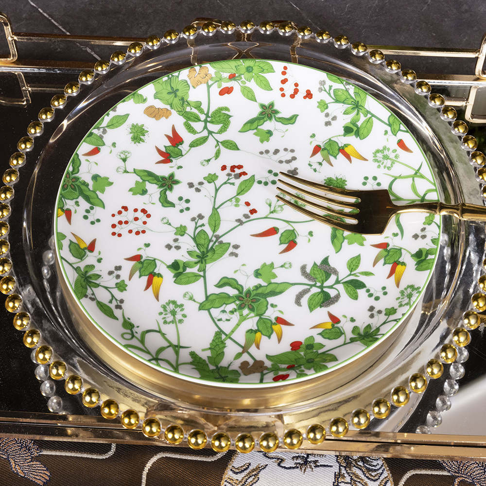 用款镇陶70具盘菜盘碗小碗碟套装家新景德瓷头餐子饭筷辣椒礼盒装