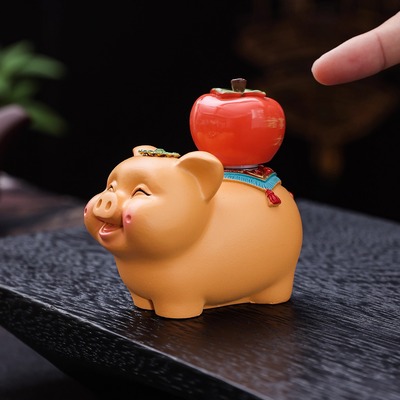 创意吉祥物大象心象事成诸事大吉办公室卧室客厅祝福摆件伴手礼