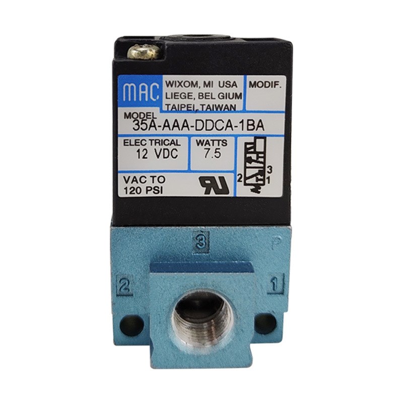 MAC电磁阀35A-AAA-DDCA-1BA/35A-AAA-DDCA-1BK/35A-SAD-DFFA-1BA
