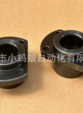 导向轴支座支架固定部加厚嵌入型钢制 圆法兰STHIRBN 切边STHICBN