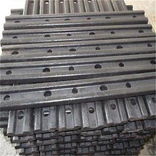 钢轨连接板 铁路道夹板龙门吊钢梁铁轨连接件 轨道鱼尾板