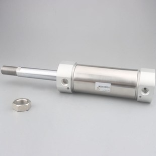亚德客型不锈钢迷你气缸MGC25X10X100X200X300X400X600X700X800S