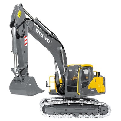 双鹰沃尔沃E010丝杆合金工程车E111液压挖掘机全金属勾机挖土机