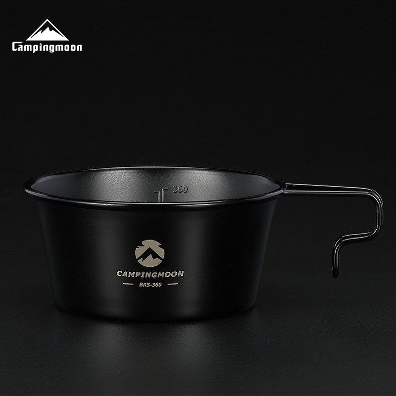 柯曼重叠收纳携带野营户外野炊吃饭碗 不锈钢黑色镀钛大号雪拉碗,运动/瑜伽/健身/球迷用品,其他运动护具,淘宝优惠券,粉丝福利购,淘宝优惠卷