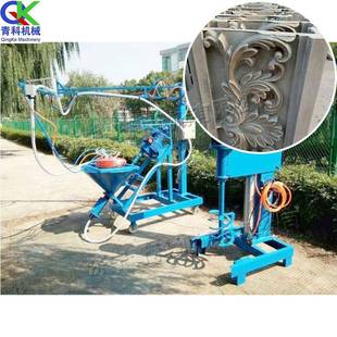 GRC窗套砂漿噴涂機(jī)玻璃纖維絲噴砂機(jī)建筑水泥沙漿基體機(jī)