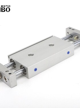 亚德客型双杆滑台气缸STMB10/16/20/25X50/75/100X125/150X200-S