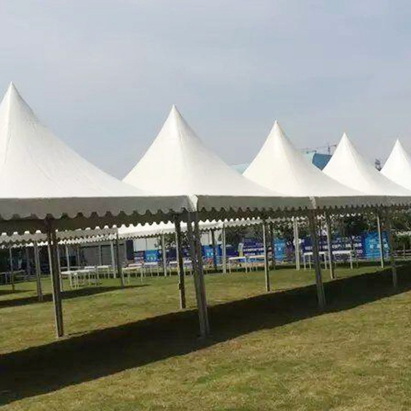 户外遮阳篷 车展活动帐篷雨棚欧式大型尖顶篷