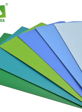 锐美家HPL防火板纯色防火皮 白色蓝色青柠色素色绒面耐火装饰贴面