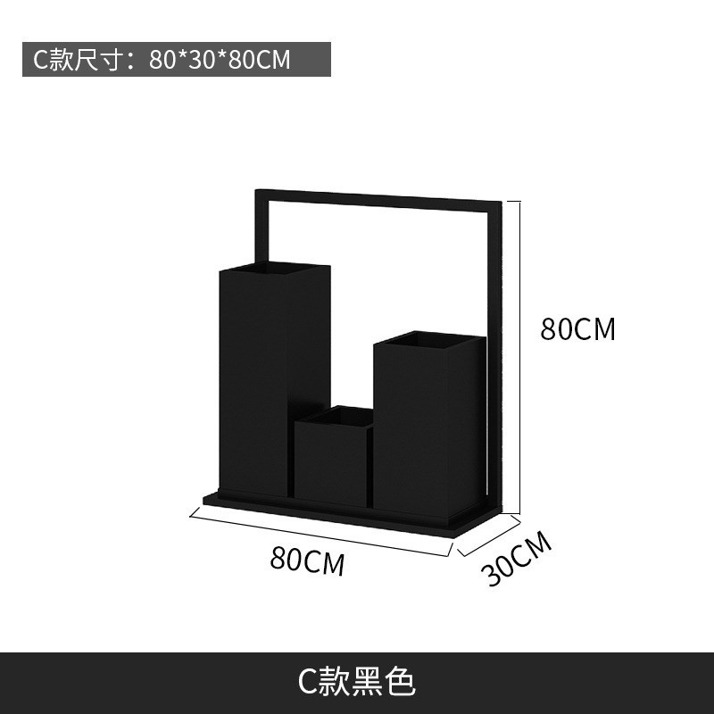 商业街外绿化隔断售楼部景观组合花坛铁艺花箱花架庭院摆户外花槽