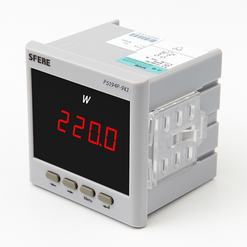 PS194P-9K1交流有功功率表数字显示仪表江苏斯菲尔直购