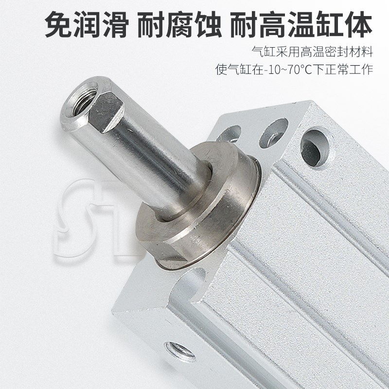 小型自由安装气缸CUJB/CDUJB6/8/10/12/16-4X6*8-10-15-20-DM带磁