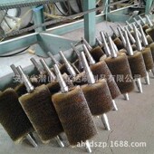 滚筒钢丝刷辊 剥漆刷 钢丝毛刷辊 工业钢丝刷