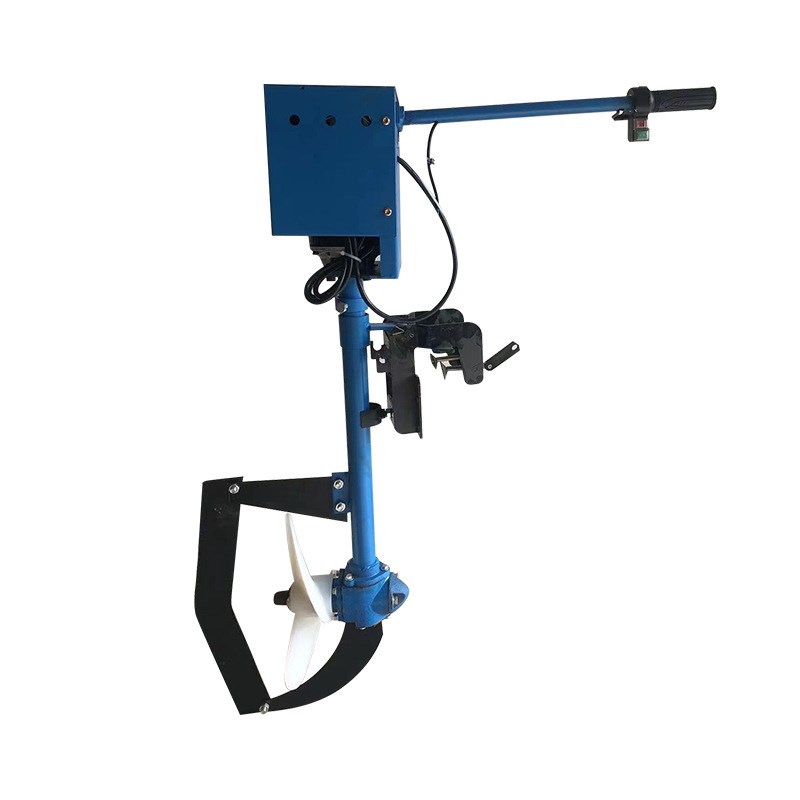 48V伏电动挂机船外机推进器无刷螺旋桨船用渔船马达挂浆机电动船