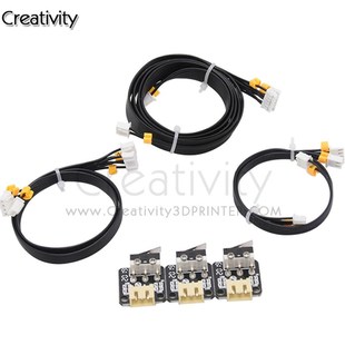 3D打印机Ender3 3s系列限位开关线CR10和Ender5系列三合一开关线