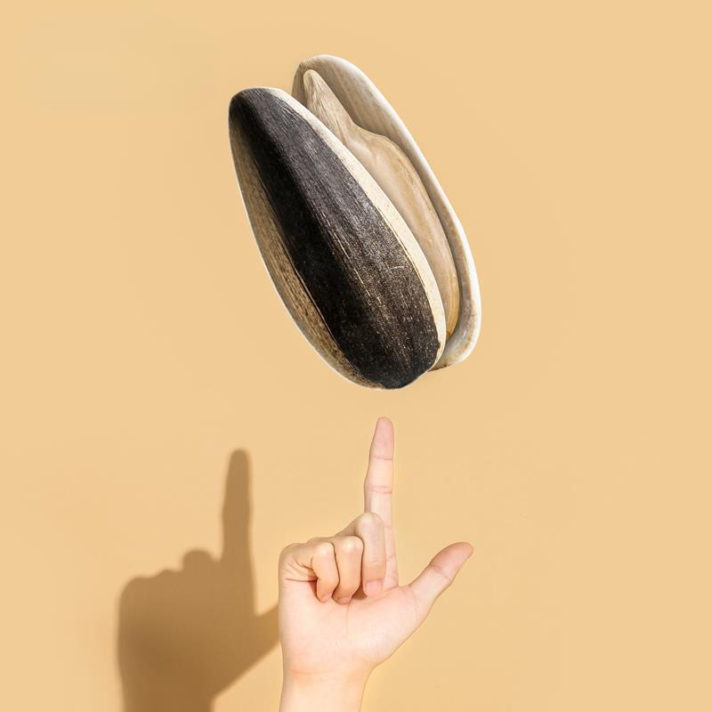 新货精铭562原味瓜子焦糖