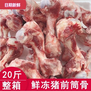 新鲜猪前筒子骨棒子骨猪大骨头冷冻猪前腿骨猪汤骨煲汤猪骨头整箱