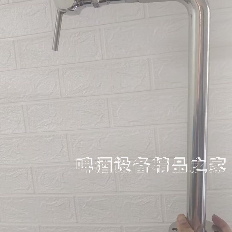 牛奶酒柱单头不锈钢酒柱 酒吧酒柱弯头酒柱 精酿啤酒酒柱啤酒机