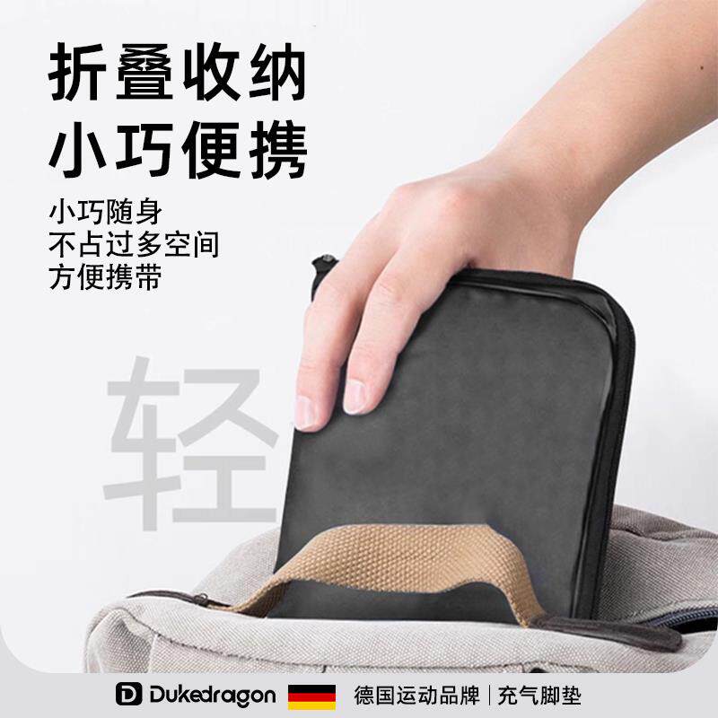 旅行充气脚垫长途飞机高铁脚凳办公室睡觉神器坐车副驾驶后排脚搭