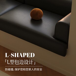 2025新型飘窗沙发猫抓皮防水防油污客厅阳台窗R台软包坐垫靠背定