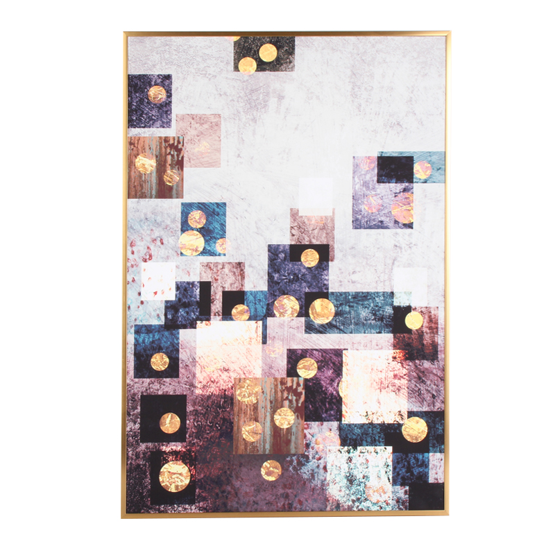 欧式窄边铝合金L型数字油画画框装饰画外框装裱相框挂墙装裱定制