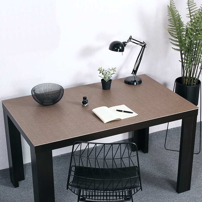 写字台桌垫哑光办公桌布加厚台布纯色课桌垫长方形书桌布pvc桌垫