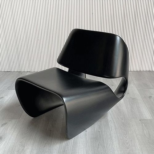 设计师玻璃钢休闲椅创意艺术镂空靠背单椅洽谈椅客厅样板房酒店