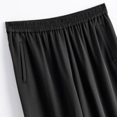 松紧腰女士拖地裤 阿月大码 200斤 女20x24夏装 新款 休闲薄款 阔腿裤