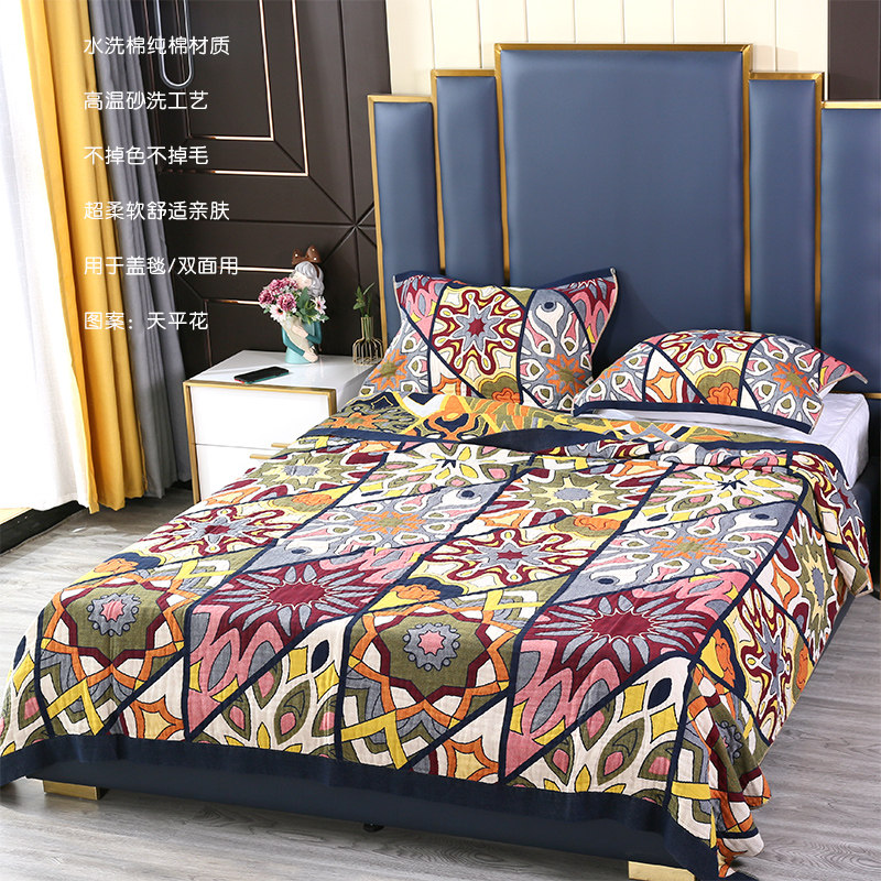 五层纱布盖毯毛j毯铺床秋冬季毛巾被全棉沙发毯办公室午睡毯子,床上用品,休闲毯/毛毯/绒毯,淘宝优惠券,粉丝福利购,淘宝优惠卷