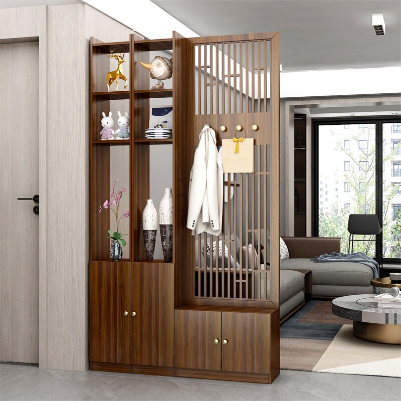 新款简约中式现代进门屏风隔断客A厅遮挡实木入户玄关柜装饰木格,住宅家具,门厅/玄关柜/玄关架,淘宝优惠券,粉丝福利购,淘宝优惠卷