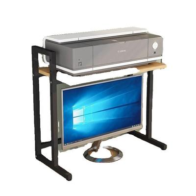 打印机悬空置物架办公室桌面可移动电脑屏幕可调节高度放置架