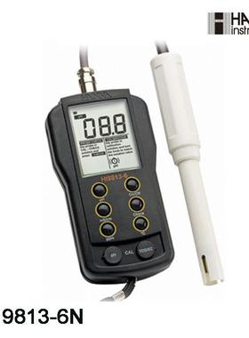 意大利哈纳HI9813-61多参数水质测定仪ph计电导率仪电导率计