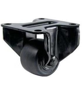 J-CRA06-D65-NM怡合达2.5寸固定轮表面电泳处理低重心轮