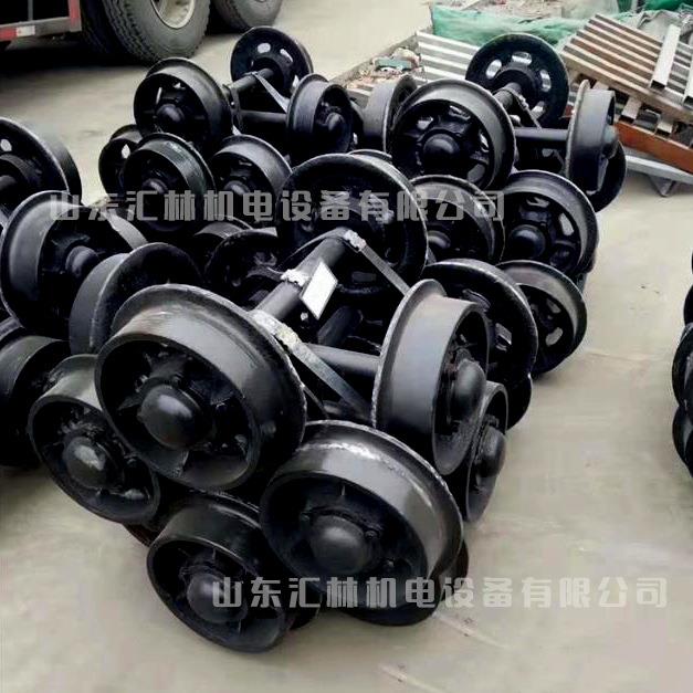 平板车轮对使用方便铸钢铸铁矿车轮规格齐全矿用平板车轮对