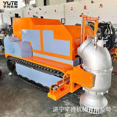 移动泵站远程控制智能遥控防汛设备排涝破拆一体化机器人