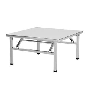 加厚不锈钢折叠桌便携式烧烤桌子户外摆摊商用夜市简易餐桌小方桌